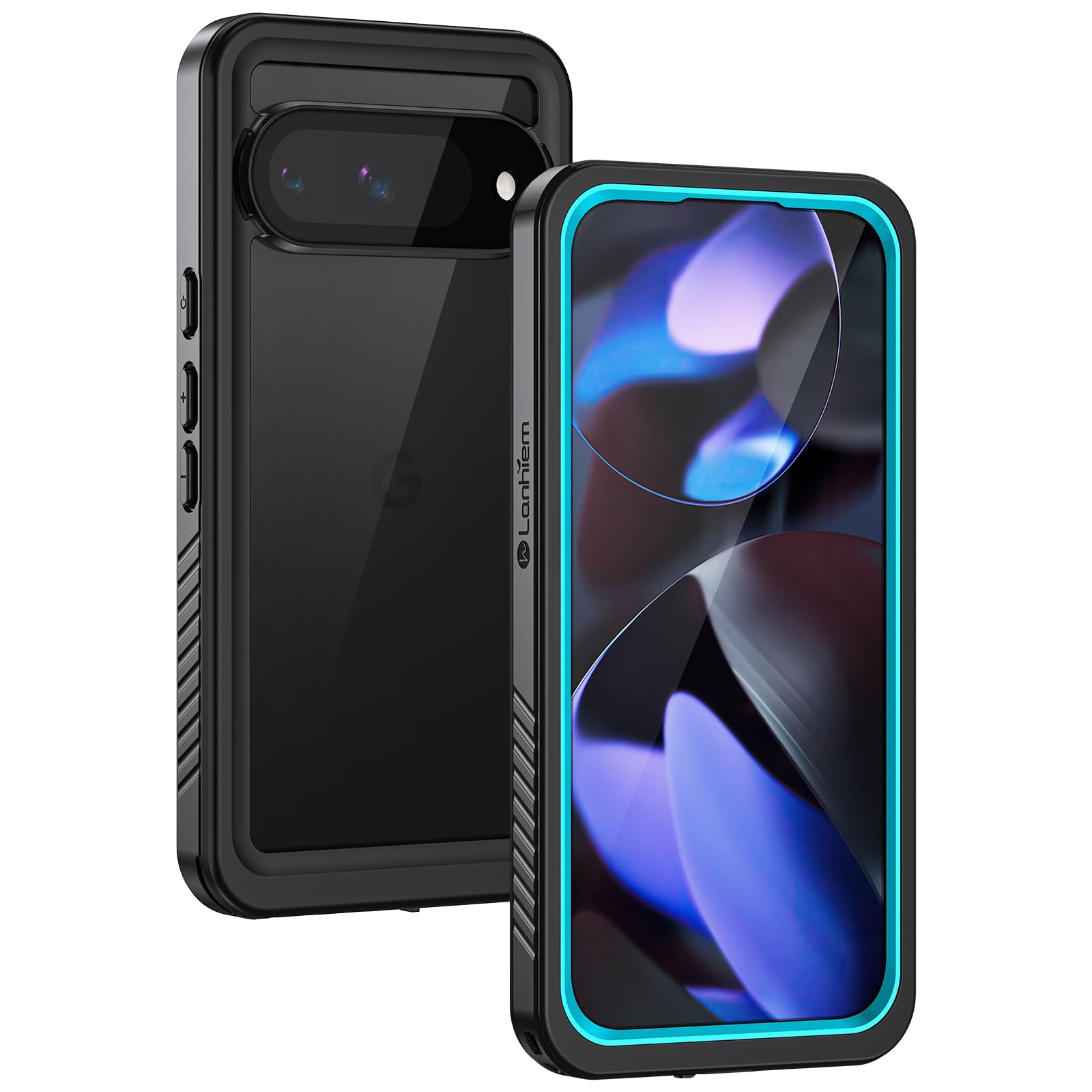 Amazon.co.jp: Lanhiem Google Pixel 9 用 防水ケース 完全防水 IP69米
